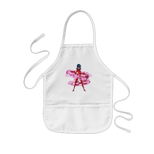 Lieveheersbeestje en Tikki Graphic Kinder Schort (Voorkant)