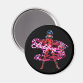Lieveheersbeestje en Tikki Graphic Magneet (Voorkant / Achterkant)