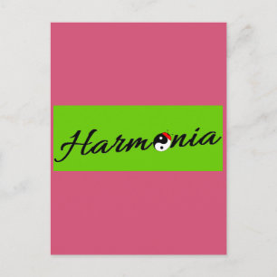 Lieveheersbeestje Harmonia zen Briefkaart