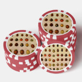 lieveheersbeestje insectenbeestje poker chips (Opstapeling)