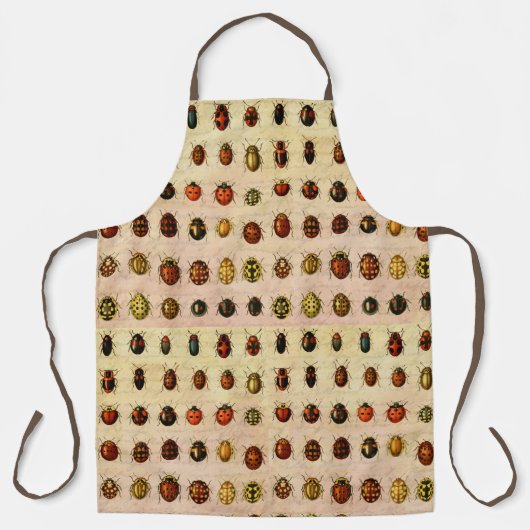 lieveheersbeestje insectenbeestje schort (Voorkant)