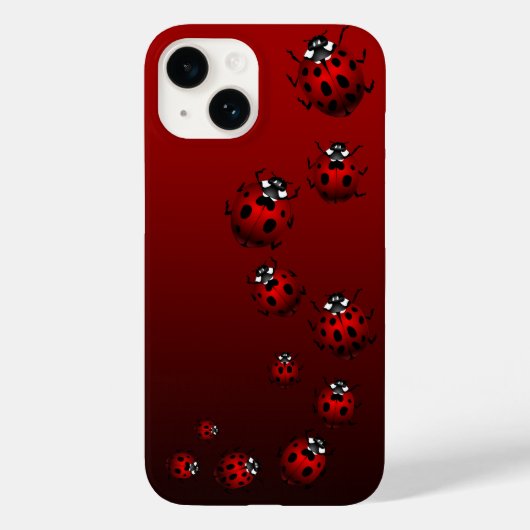 Lieveheersbeestje iPhone Hoezen Lieveheersbeestje  (Achterkant)