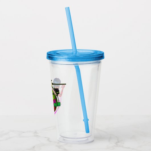 Lieveheersbeestje & kat Noir | Samen sterker Acryl Drinkbeker (Links)