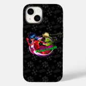 Lieveheersbeestje & kat Noir | Samen sterker Case-Mate iPhone Case (Achterkant)