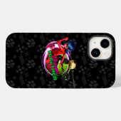 Lieveheersbeestje & kat Noir | Samen sterker Case-Mate iPhone Case (Achterkant (horizontaal))