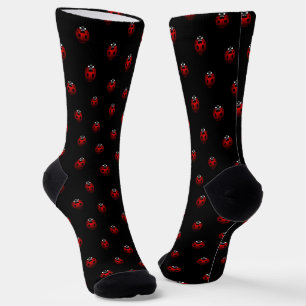 Lieveheersbeestje Kunst Sokken Cute Ladybird Sokke