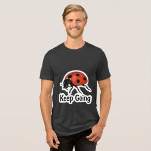 lieveheersbeestje Motivatie Sticker Tri-Blend Shirt