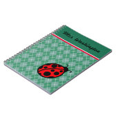 Lieveheersbeestje Notitieboek Cadeau (Linkerzijde)