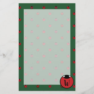 Lieveheersbeestje Polka Dots Stationery Briefpapier