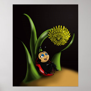 Lieveheersbeestje Poster