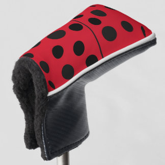 Lieveheersbeestje Rood en Zwart Design Golfheadcover