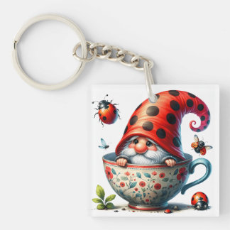 lieveheersbeestje sleutelhanger
