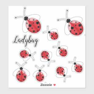 Lieveheersbeestje Sticker