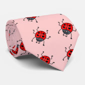 lieveheersbeestje stropdas (Opgerold)