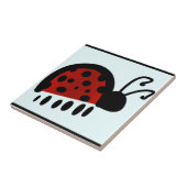 Lieveheersbeestje Tegeltje (Zijkant)
