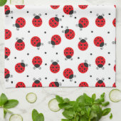 Lieveheersbeestje Theedoek (Gevouwen)