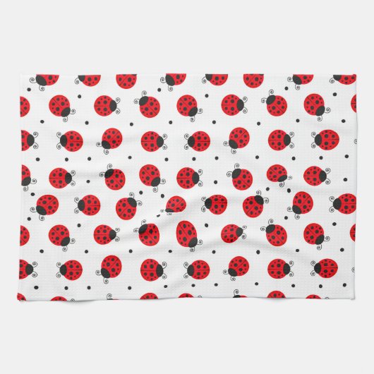 Lieveheersbeestje Theedoek (Horizontaal)