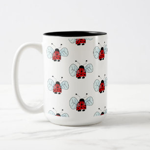 Lieveheersbeestje Tweekleurige Koffiemok