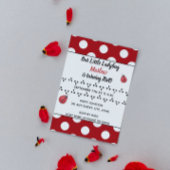 Lieveheersbeestje uitnodiging