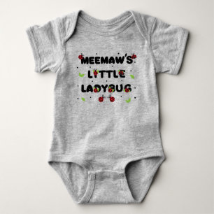 Lieveheersbeestje van Meemaw - Schattig  Romper
