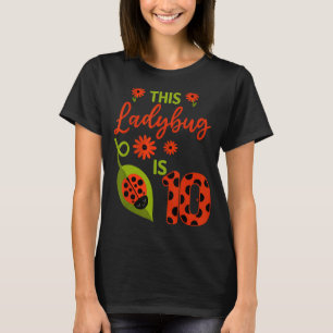 Lieveheersbeestje Verjaardag Deze lieveheersbeestj T-shirt