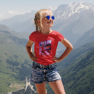 Lieveheersbeestje   Vlekken op Paarse afbeelding T-shirt