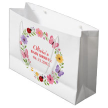 Lieveheersbeestje Wildbloem Baby Meisje Shower