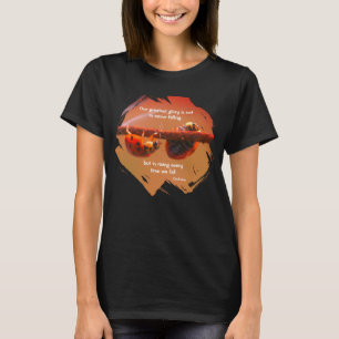 Lieveheersbeestjes Attitude Inspirerende Confucius T-shirt