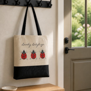 Lieveheersbeestjes Mooie drieling lieveheersbees Draagtas