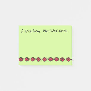 Lieveheersbeestjes School Post-it Notities Cadeau Post-it® Notes