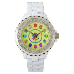Lieveheersbeestjes voor dames!! horloge