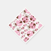 Lieveheersbeestjespatroon, Mooie Lieveheersbeestje Servet (Hoek)