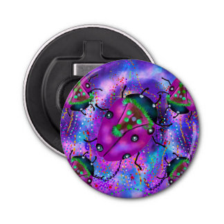 LIEVEHEERSKUNST BUTTON FLESOPENER