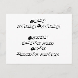 lieveling, lacht, liefdesquote briefkaart