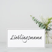 Lievelingsmama (Staand voorkant)
