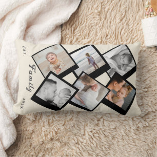 Liever altijd – Aangepaste gezelfamilie foto colla Kussen