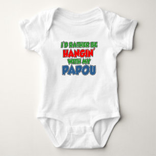Liever bij Papou zijn Romper