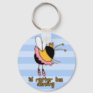 liever bijen dansen sleutelhanger