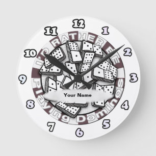 Liever Domino spelen Ronde Klok