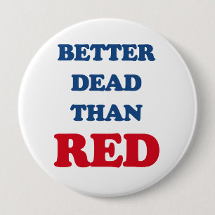Liever dood dan rood (3).png ronde button 4,0 cm