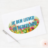 Liever in Nederland Sticker (Envelop)