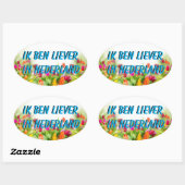 Liever in Nederland Sticker (Vel)