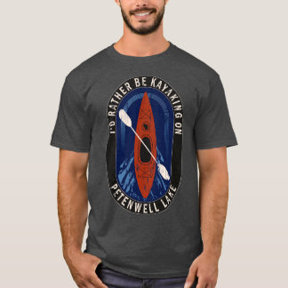 Liever kajakken op Petenwell Lake in Wiscons T-shirt