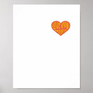 Liever Meer Schone Lay-outstijl Poster