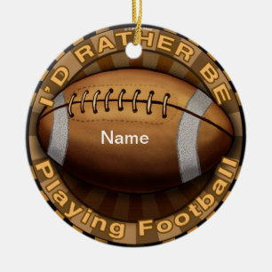 Liever Voetbal Spelen Keramisch Ornament
