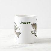 Liever worden Gevist Bass Coffee Cup Mok personali (Center)