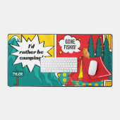 Liever zijn Camping Desk Mat (Keyboard & Muis)