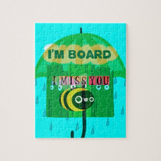 Lieverd dat ik je zo veel mis. legpuzzel (Verticaal)