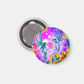 LIEVERD FAERIES KLEINE MAGNEET (Voorkant / Achterkant)