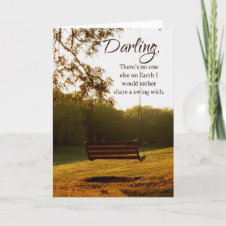 Lieverd, ik hou van je country swing kaart